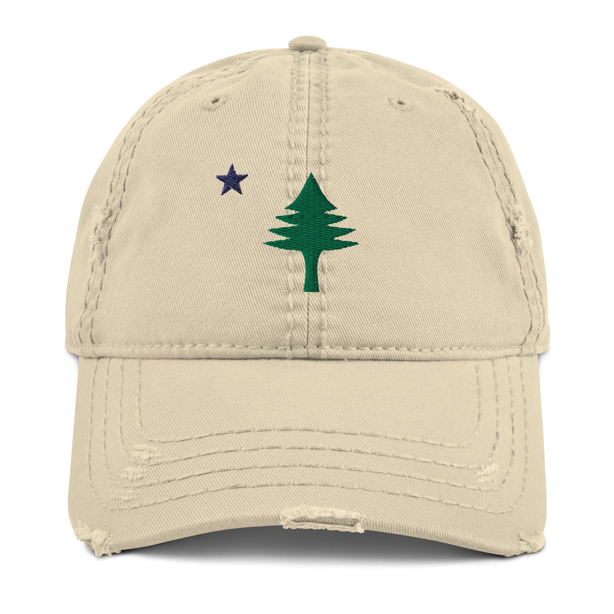 KOSPOGO Flag Of Maine (1901-1909) Baseball Cap – Adjustable Vintage Dad Hat, Unisex Cotton Cap