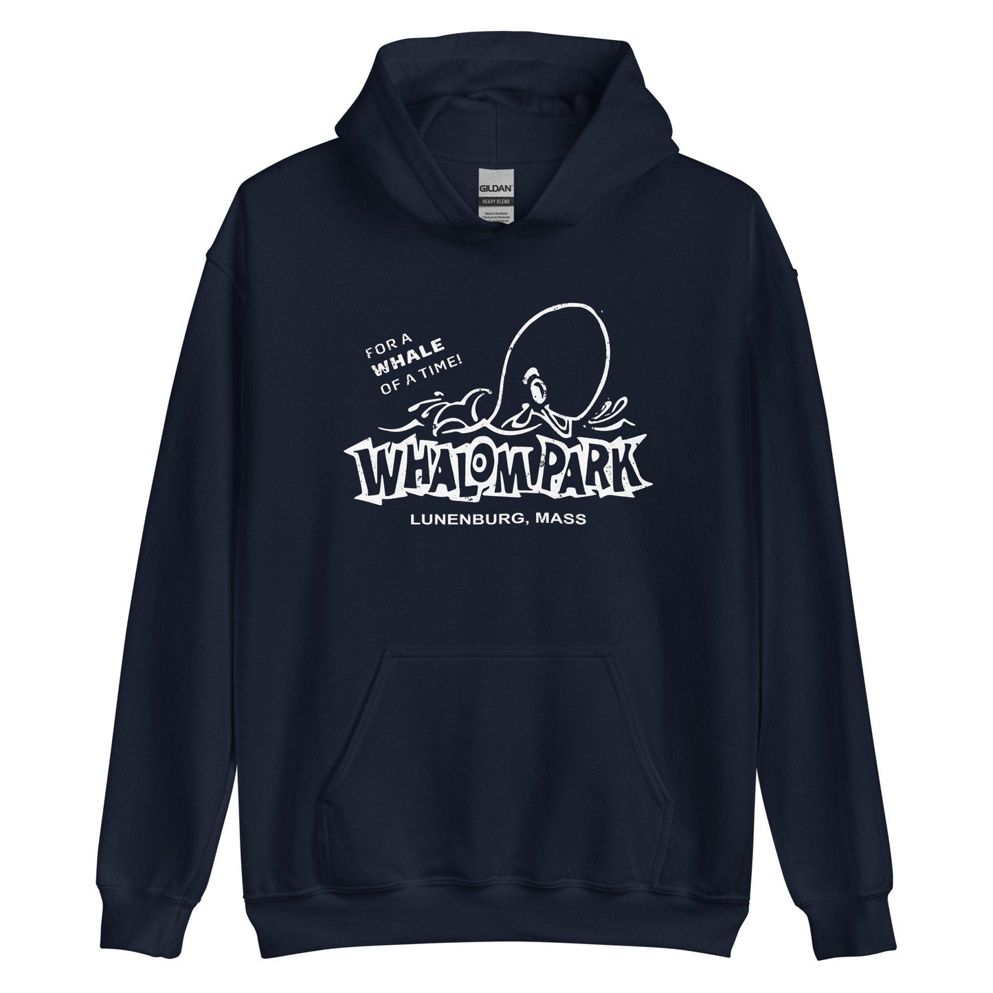 Whalom Park Hoodie - Lunenburg, MA | Retro 80s Amusement Park Sweatshirt
