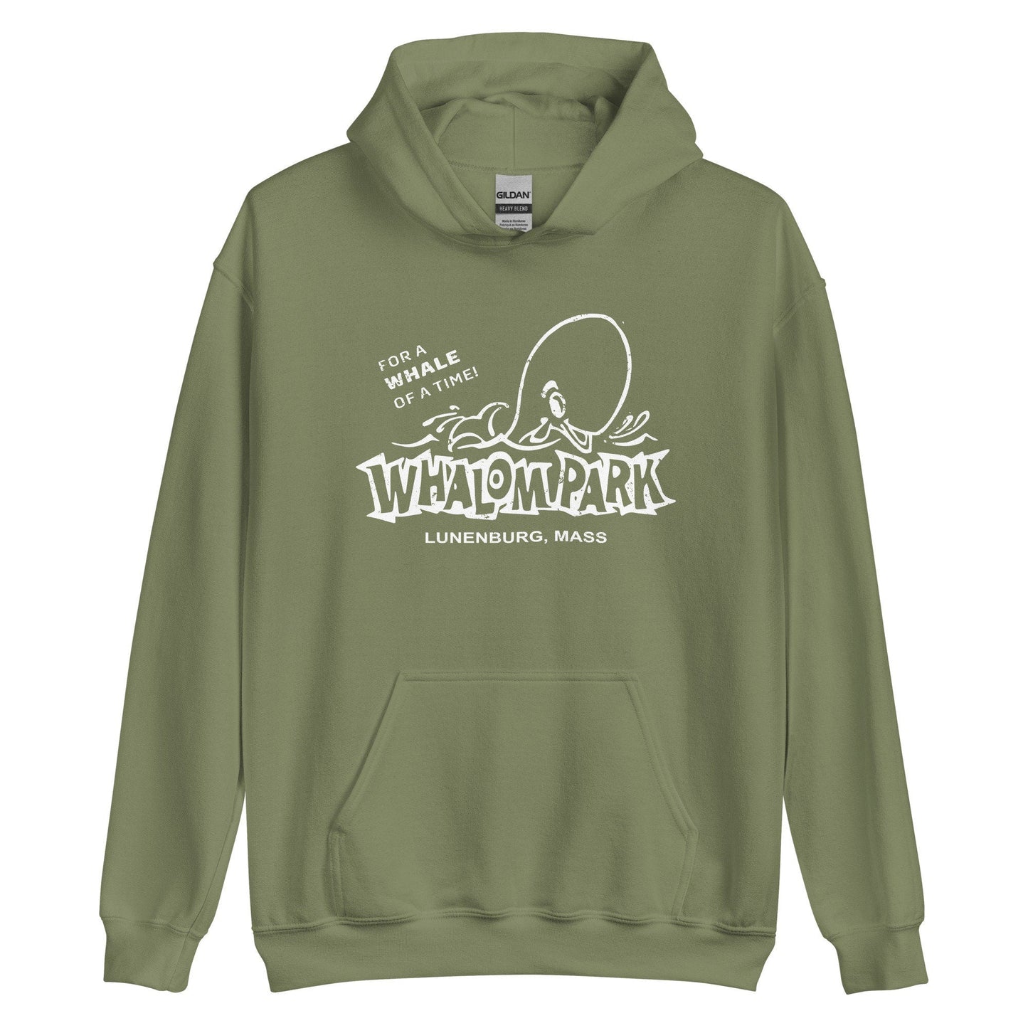 Whalom Park Hoodie - Lunenburg, MA | Retro 80s Amusement Park Sweatshirt