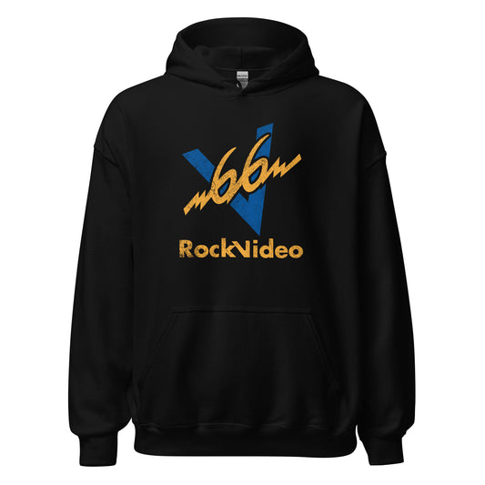 V66 Rock Video Hoodie - Vintage Boston Music Sweatshirt