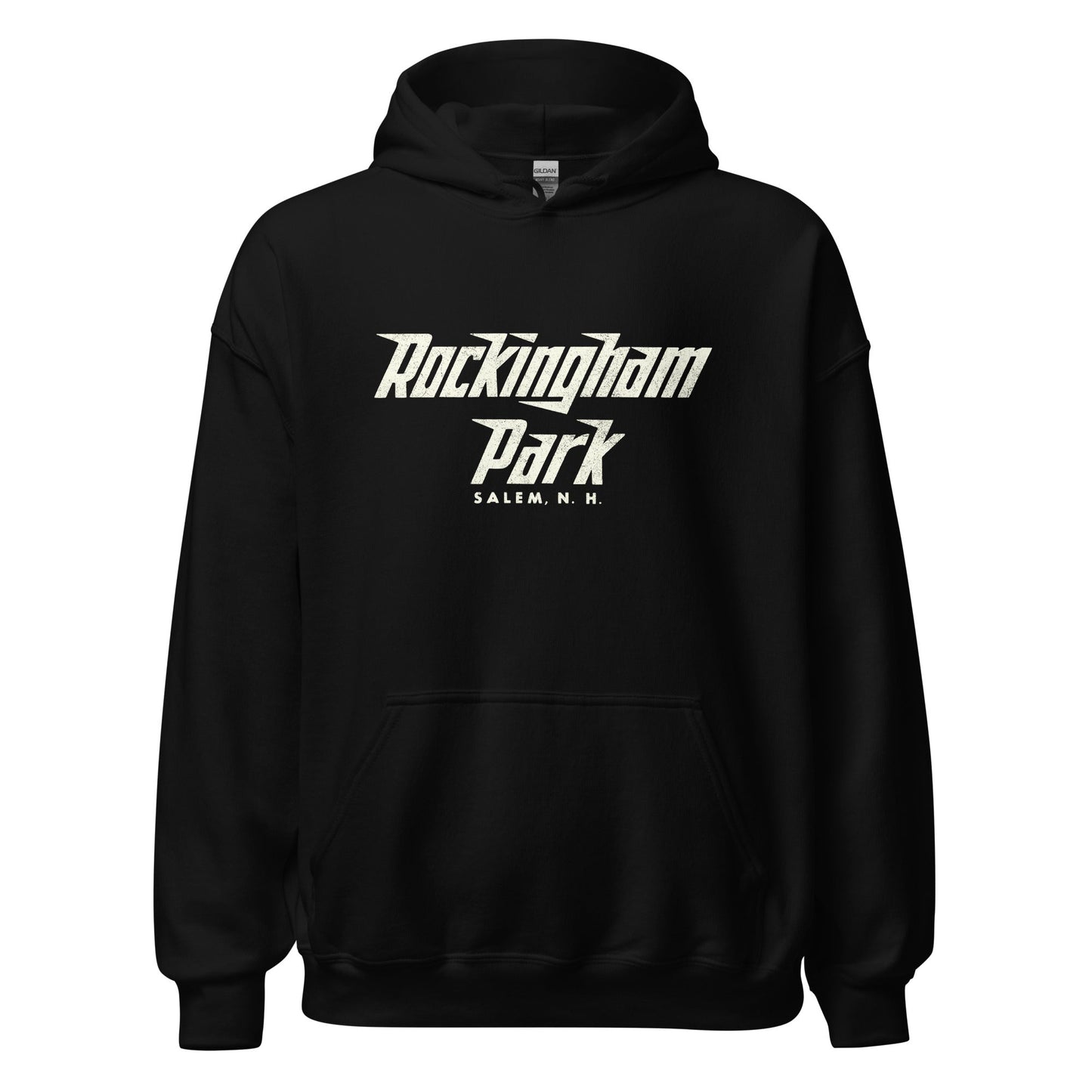Rockingham Park Hoodie - Salem, NH | Retro Horse Racing Sweatshirt