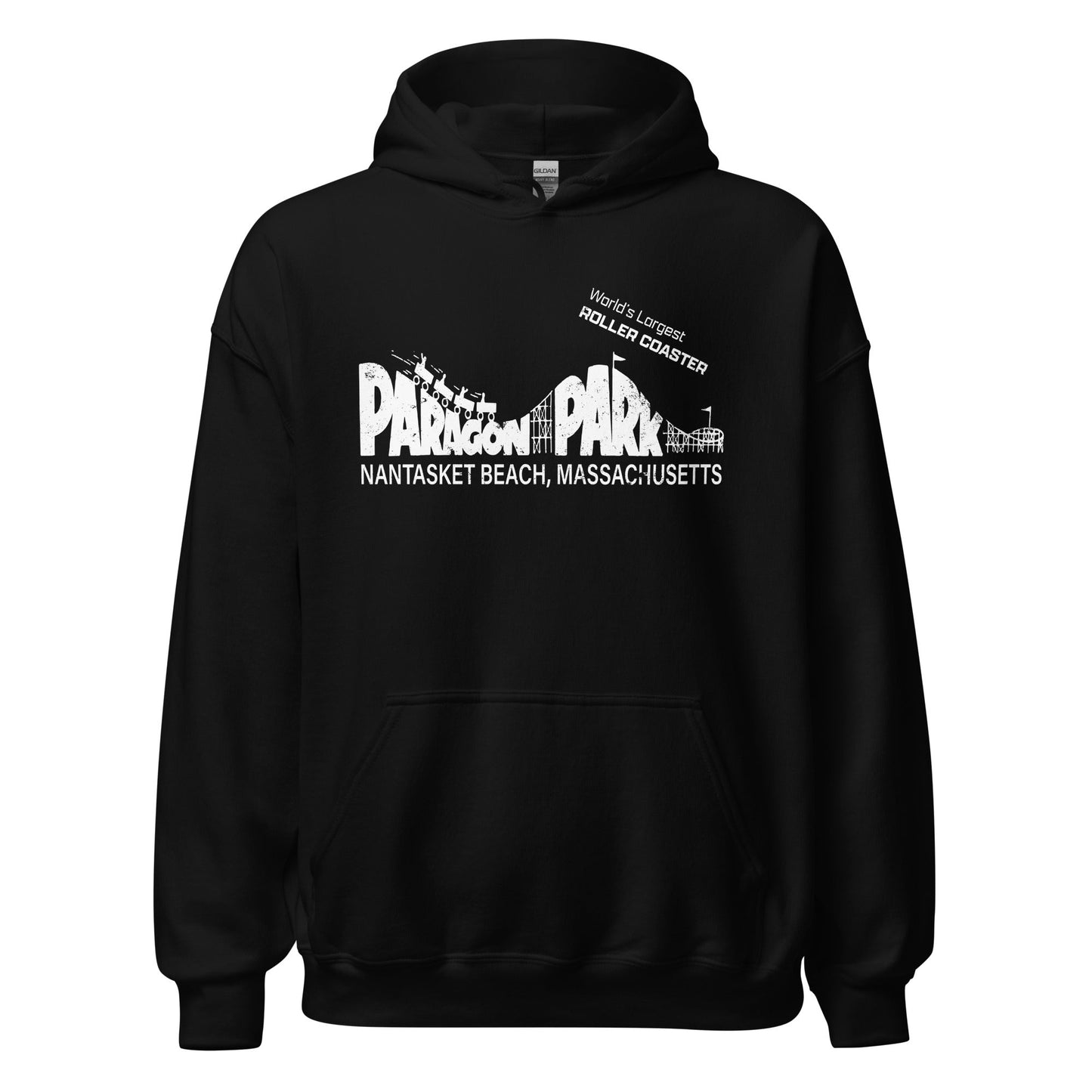 Paragon Park Hoodie - Nantasket Beach, Hull MA | Vintage Amusement Park Sweatshirt