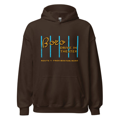 Boro Drive-In Hoodie - North Attleboro, MA | Vintage Drive-In Sweatshirt