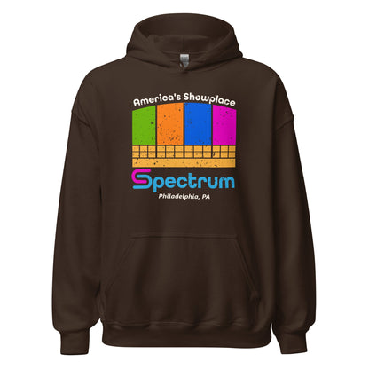 Spectrum Arena Hoodie - Philadelphia, PA | Retro 70s Sports & Music Venue Sweatshirt