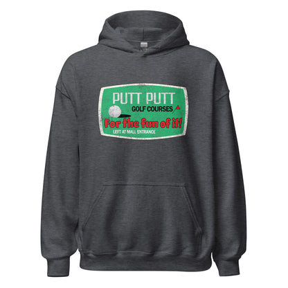 Putt Putt Hoodie - Brockton, MA | Vintage Mens & Womens Graphic Sweatshirt