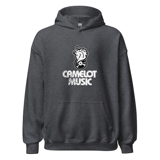 Camelot Music Hoodie - Vintage Retro Record Music Store Sweatshirt