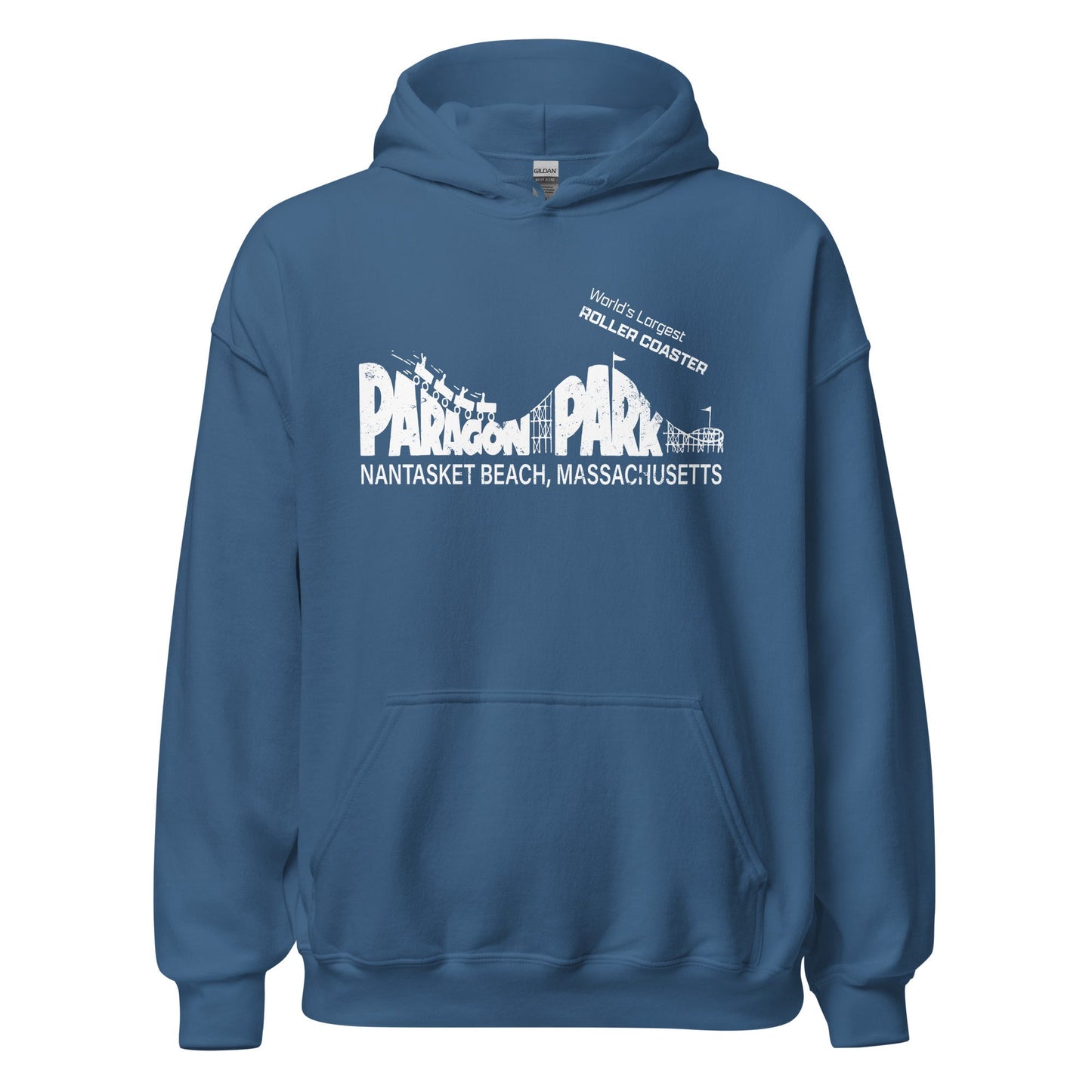 Paragon Park Hoodie - Nantasket Beach, Hull MA | Vintage Amusement Park Sweatshirt