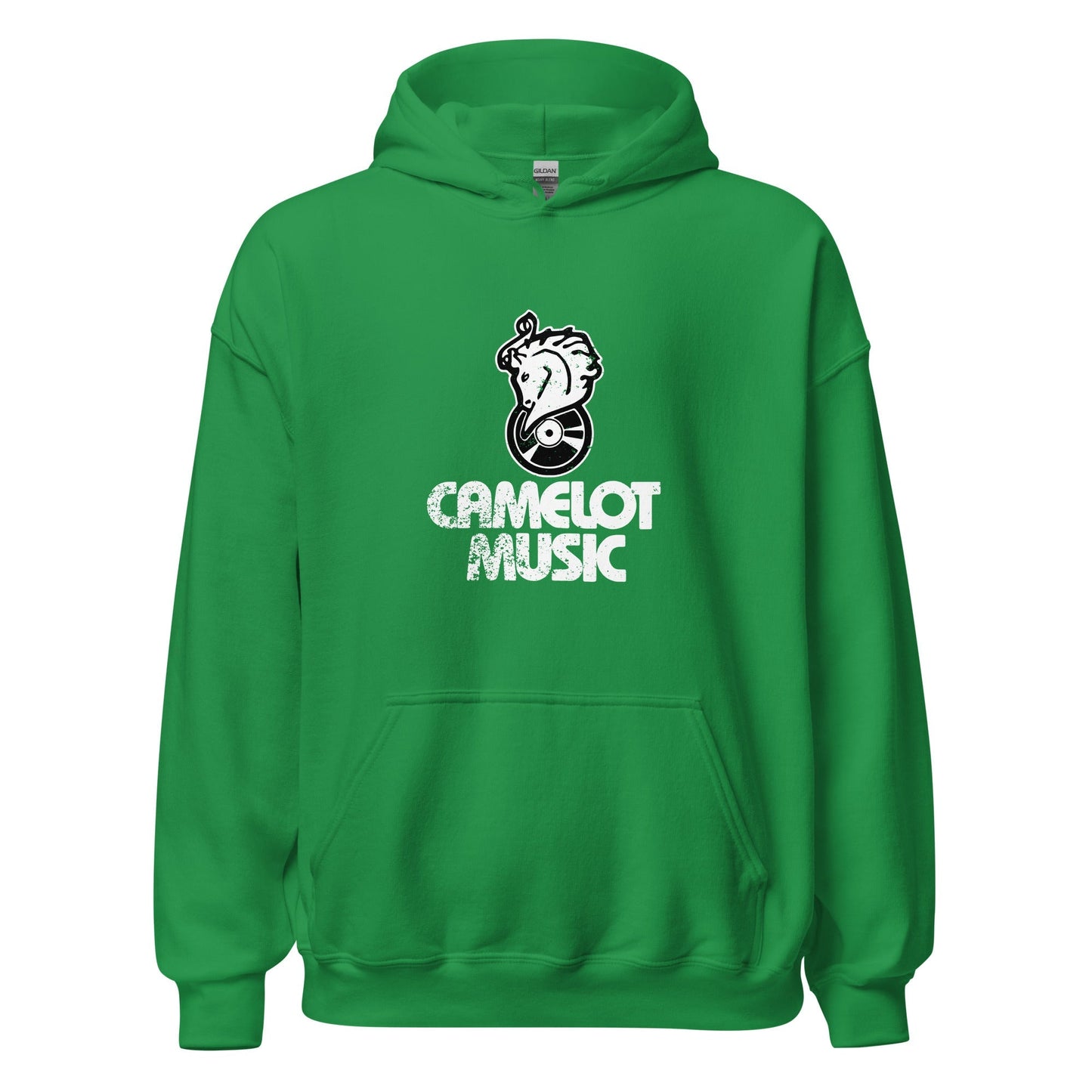 Camelot Music Hoodie - Vintage Retro Record Music Store Sweatshirt