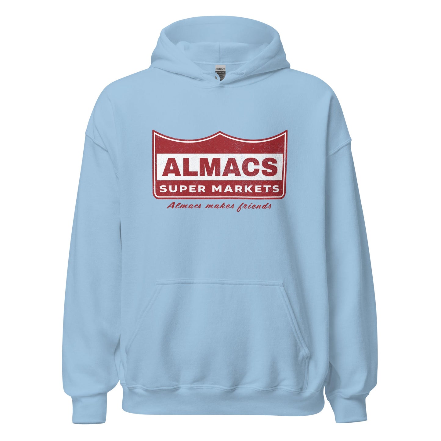 Almacs Super Market Hoodie - Retro Mens & Womens Vintage Graphic Sweatshirt