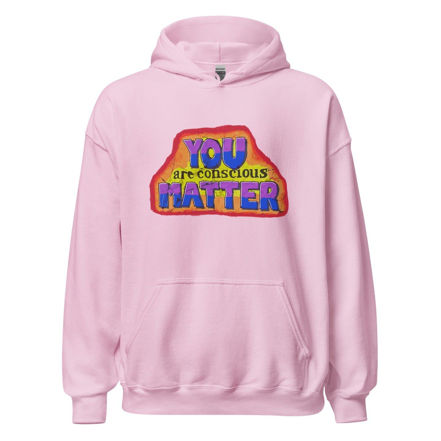 Quincy Quarries Graffiti Hoodie - Quincy, MA | "You Are Concious Matter"