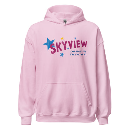 Skyview Drive-In Hoodie - Brockton, MA | Vintage Mens & Womens Graphic Sweatshirt