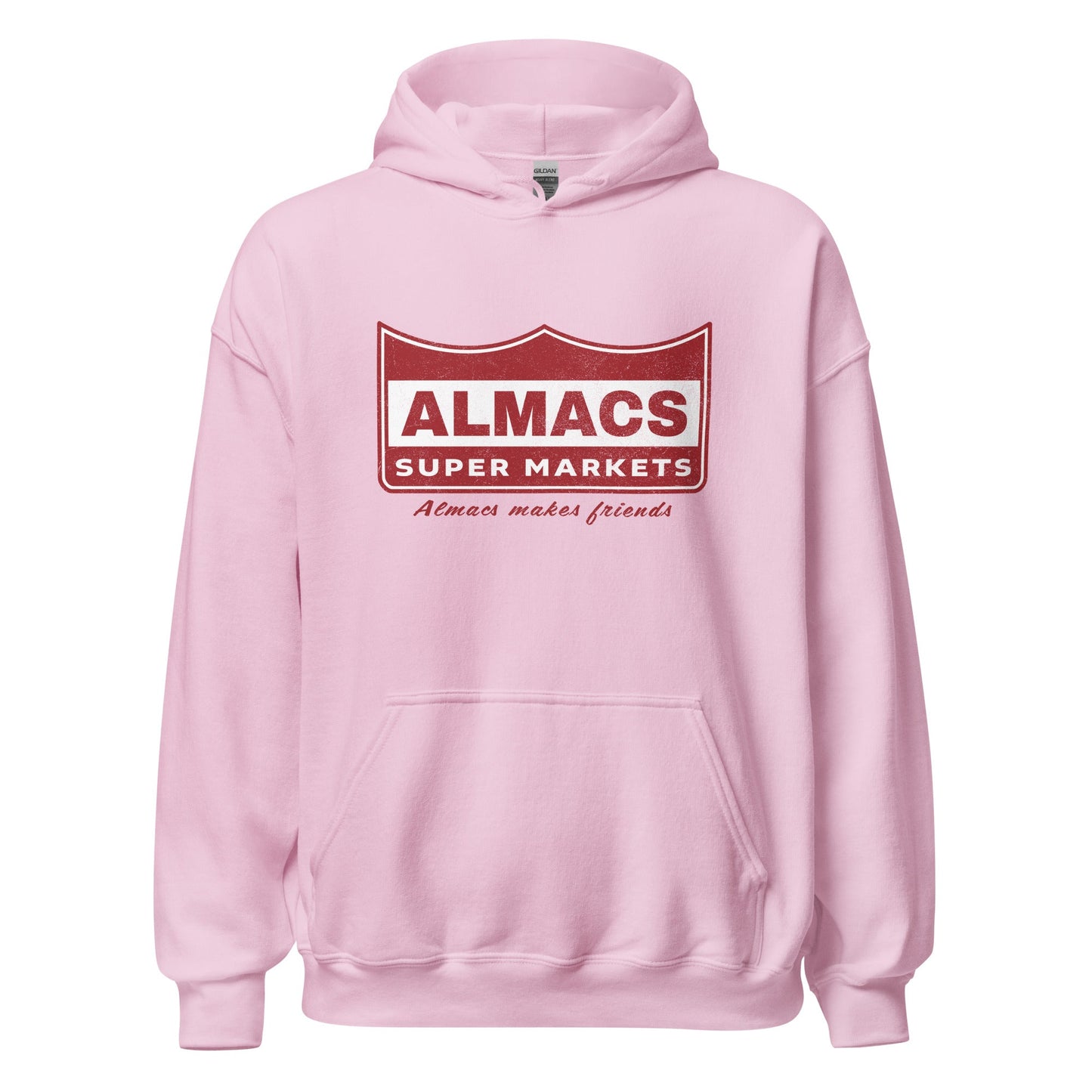Almacs Super Market Hoodie - Retro Mens & Womens Vintage Graphic Sweatshirt