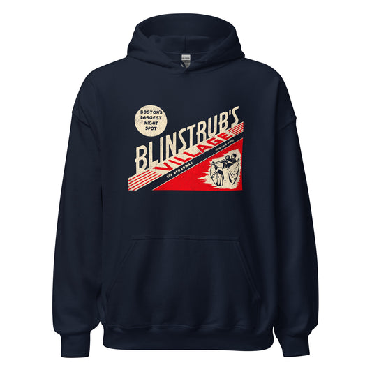 Blinstrub's Village Hoodie - Retro South Boston Nightclub Sweatshirt