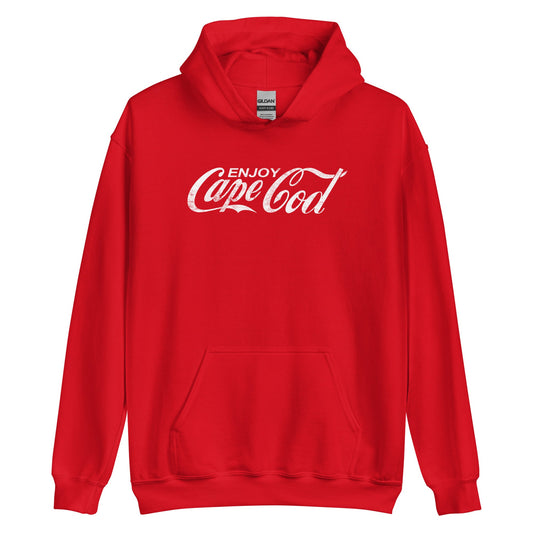 Cape Cod Vintage Cola Hoodie - Throwback Retro Cola Sweatshirt | Cape Cod, Massachusetts