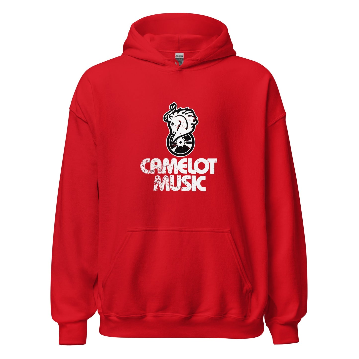 Camelot Music Hoodie - Vintage Retro Record Music Store Sweatshirt