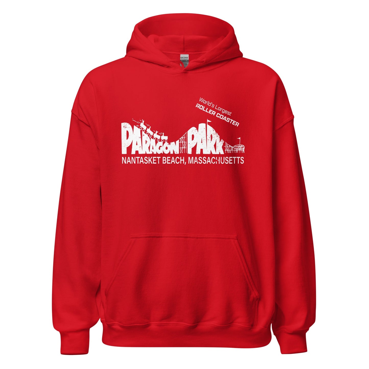 Paragon Park Hoodie - Nantasket Beach, Hull MA | Vintage Amusement Park Sweatshirt
