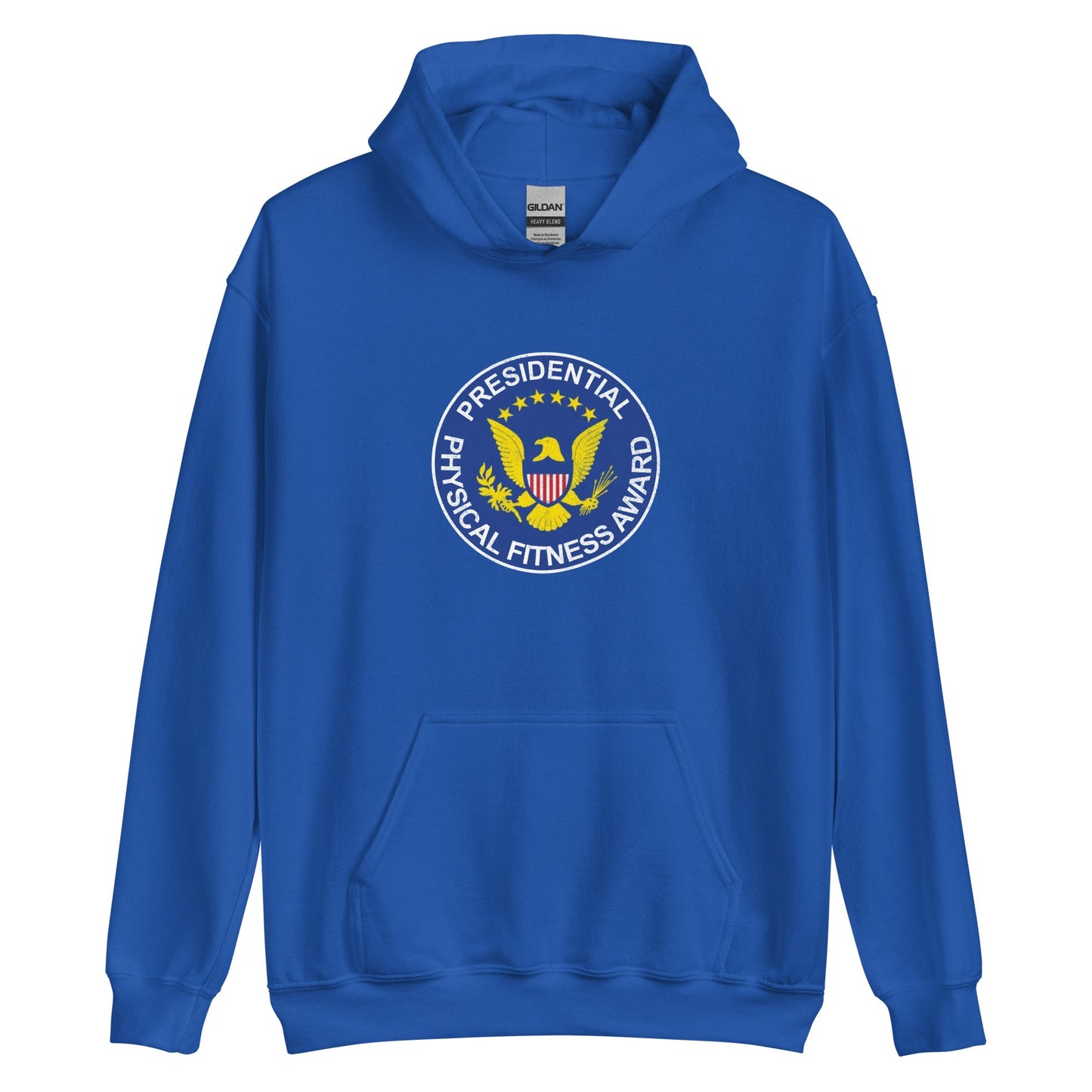Presidential Physical Fitness Award Patch Retro Hoodie