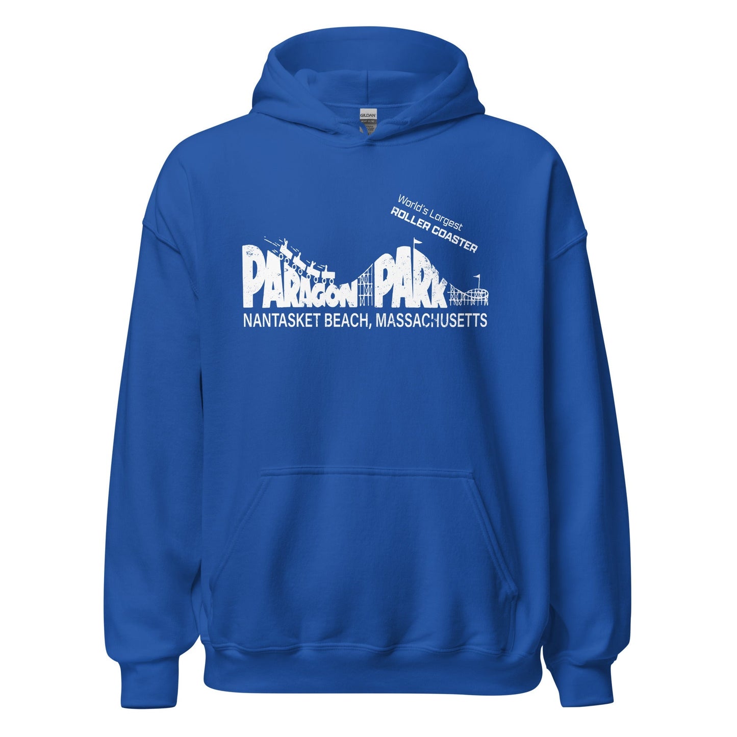 Paragon Park Hoodie - Nantasket Beach, Hull MA | Vintage Amusement Park Sweatshirt