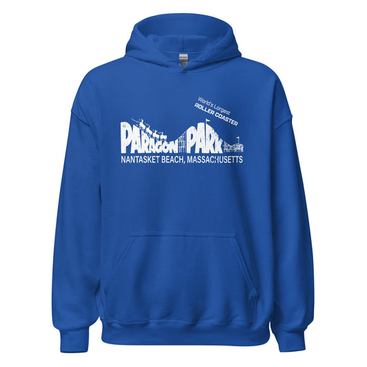 Paragon Park Hoodie - Nantasket Beach, Hull MA | Vintage Amusement Park Sweatshirt