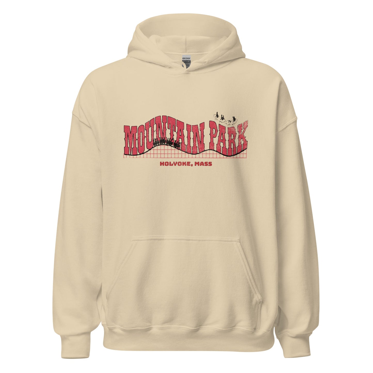 Mountain Park Hoodie - Holyoke, MA - Vintage Amusement Park Sweatshirt