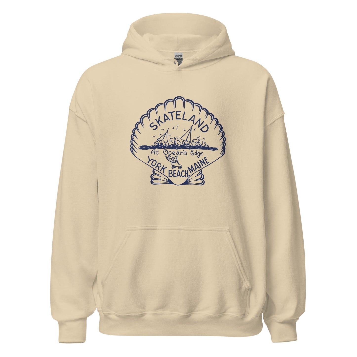 Skateland Hoodie - York Beach, ME | Retro Maine Roller Rink Sweatshirt