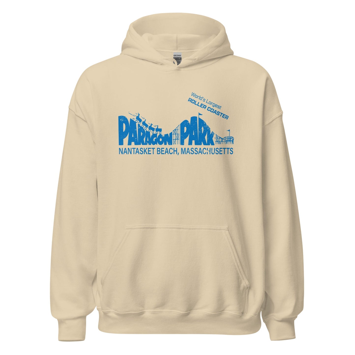 Paragon Park Hoodie - Nantasket Beach, Hull MA | Vintage Amusement Park Sweatshirt