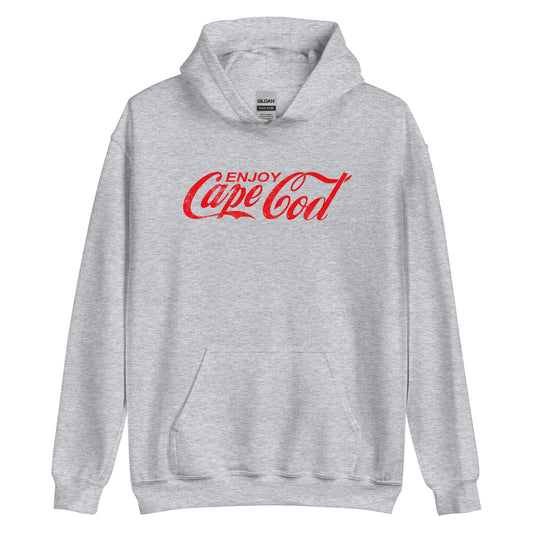 Cape Cod Vintage Cola Hoodie - Throwback Vintage Cola Sweatshirt | Cape Cod, Massachusetts