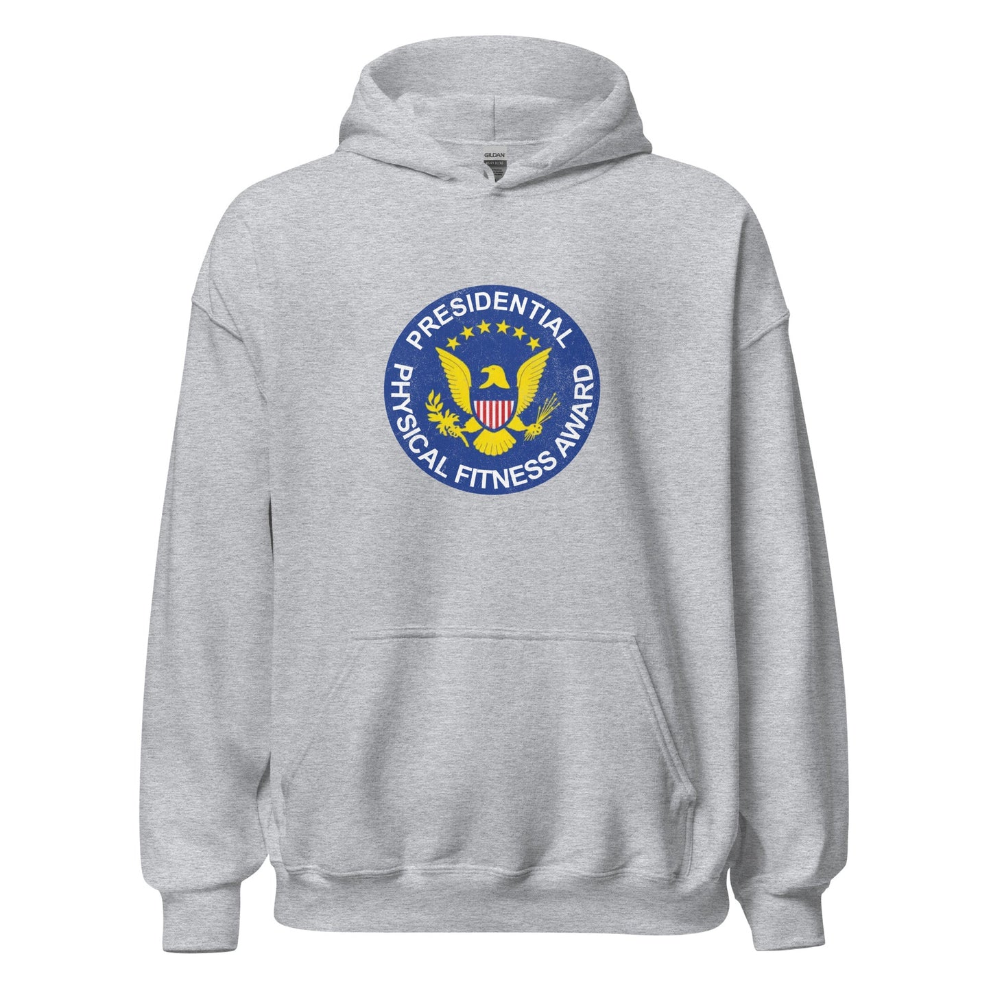 Presidential Physical Fitness Award Patch Retro Hoodie