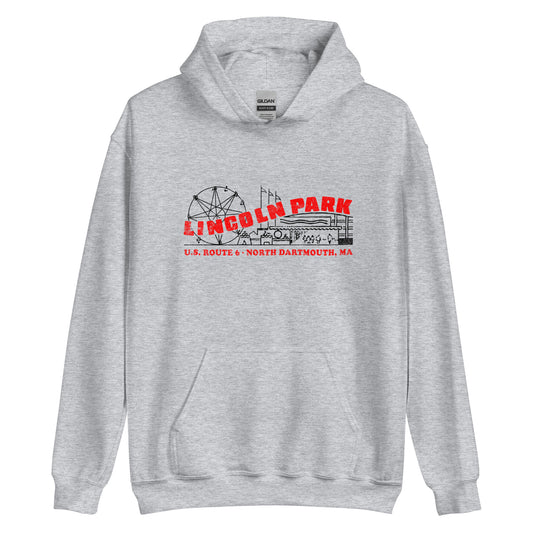 Lincoln Park Hoodie - North Dartmouth, MA | Vintage Amusement Park Sweatshirt