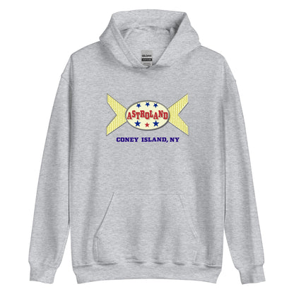 Astroland Hoodie - Coney Island, NY - Retro Amusement Park Vintage Sweatshirt