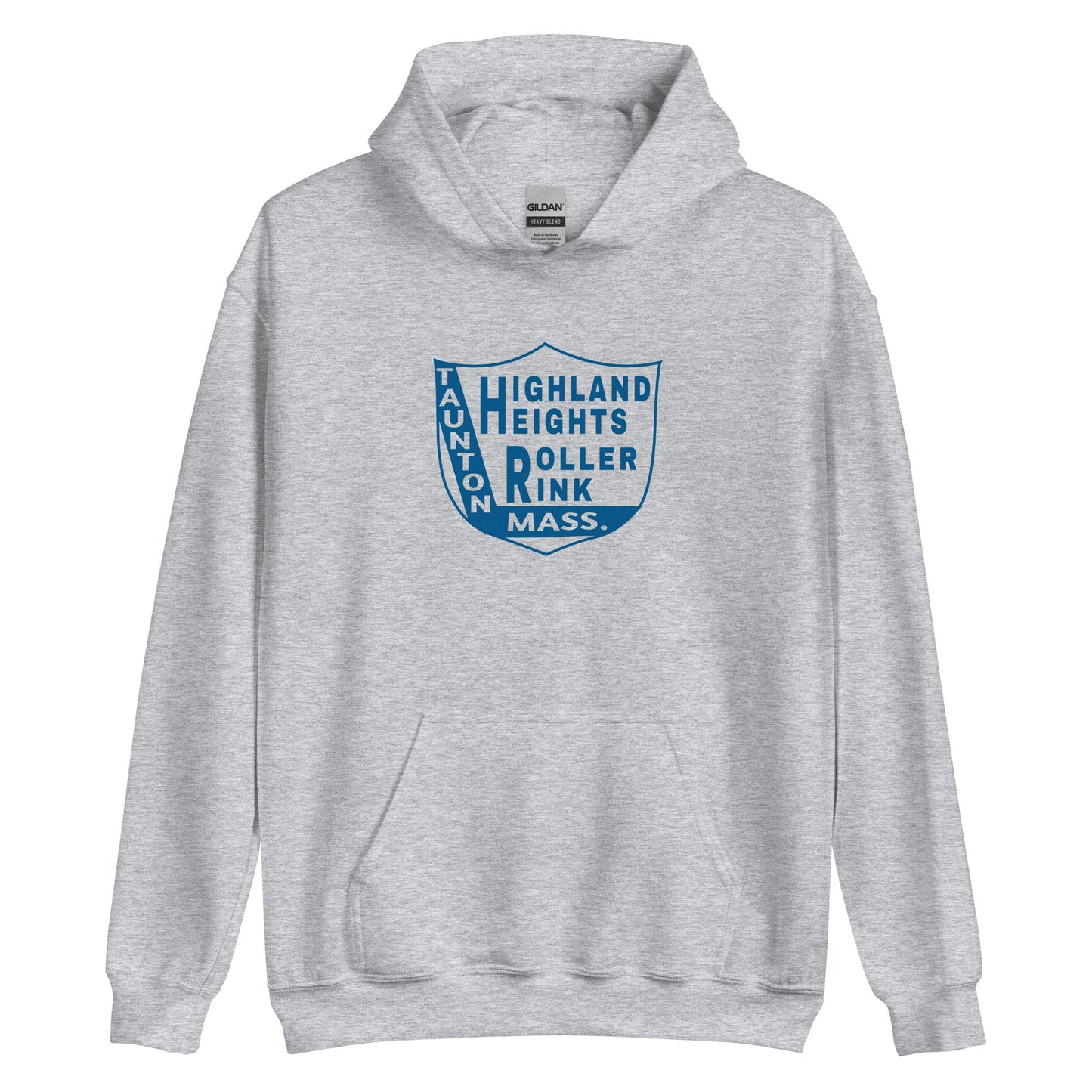 Highland Heights Roller Rink Hoodie - Taunton, MA | Retro Roller Skating Sweatshirt