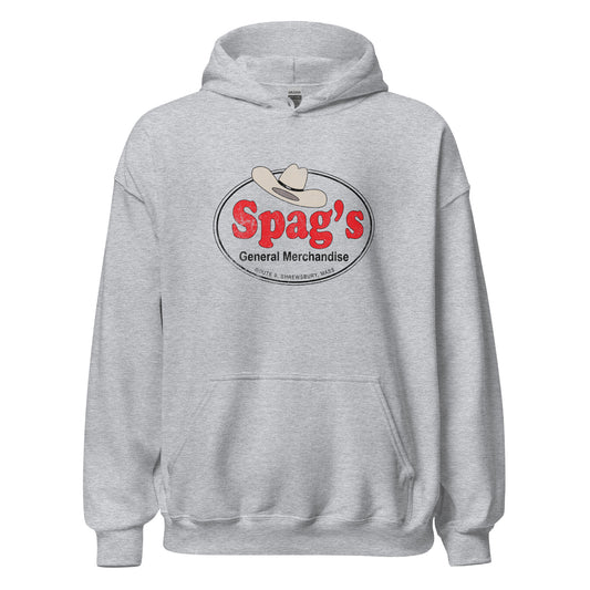 Spag's Hoodie - Shrewsbury, MA | Retro Vintage style Graphic Sweatshirt