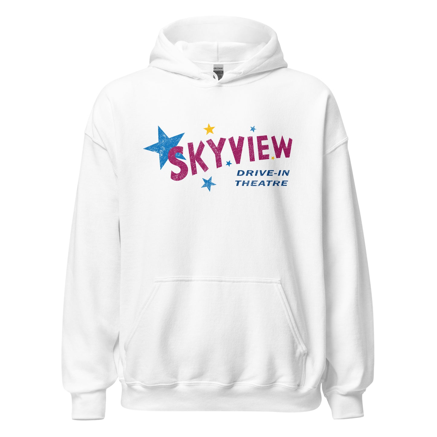 Skyview Drive-In Hoodie - Brockton, MA | Vintage Mens & Womens Graphic Sweatshirt