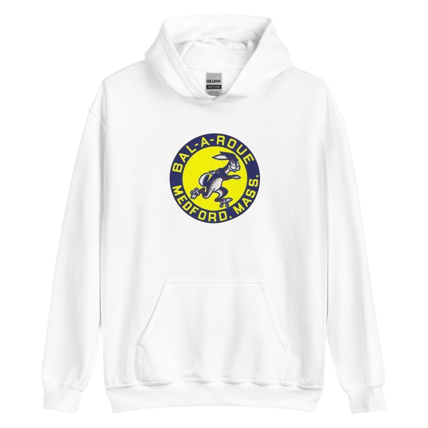 Bal-a-Roue Hoodie - Medford, MA | Retro Roller Skating Vintage Graphic Sweatshirt