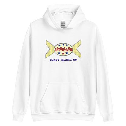 Astroland Hoodie - Coney Island, NY - Retro Amusement Park Vintage Sweatshirt