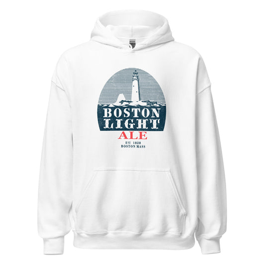 Boston Light Ale Hoodie - Old School Boston Brewery Sweatshirt