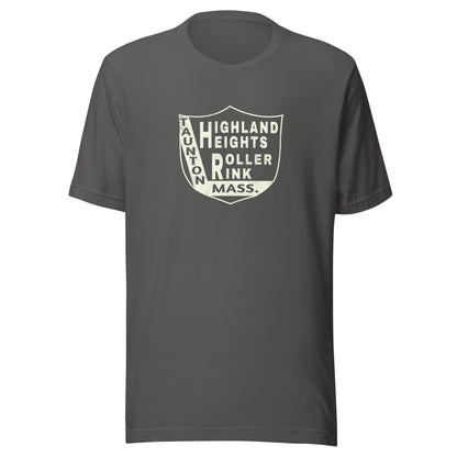 Highland Heights Roller Rink T-Shirt - Taunton, MA | Retro Roller Skating Tee