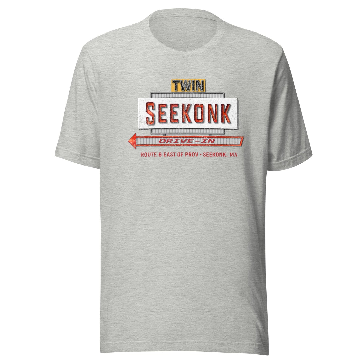 Seekonk Twin Drive In T Shirt - Seekonk, MA | Retro Drive In Tee