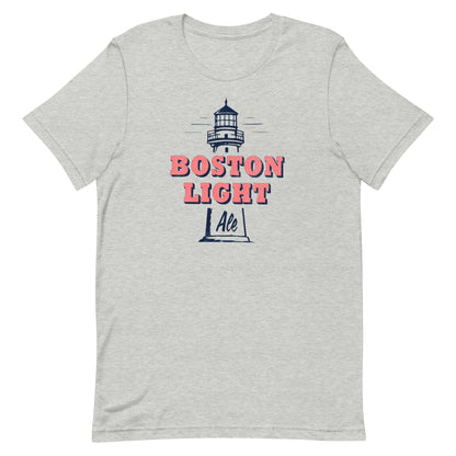 Boston Light Ale T-Shirt - Old School Boston Beer Brewery Lighthouse Tee