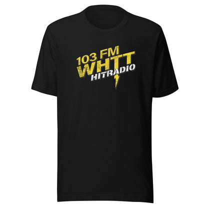 WHTT Retro 1980s Boston Radio Station T Shirt | Vintage Mens & Womens Tee