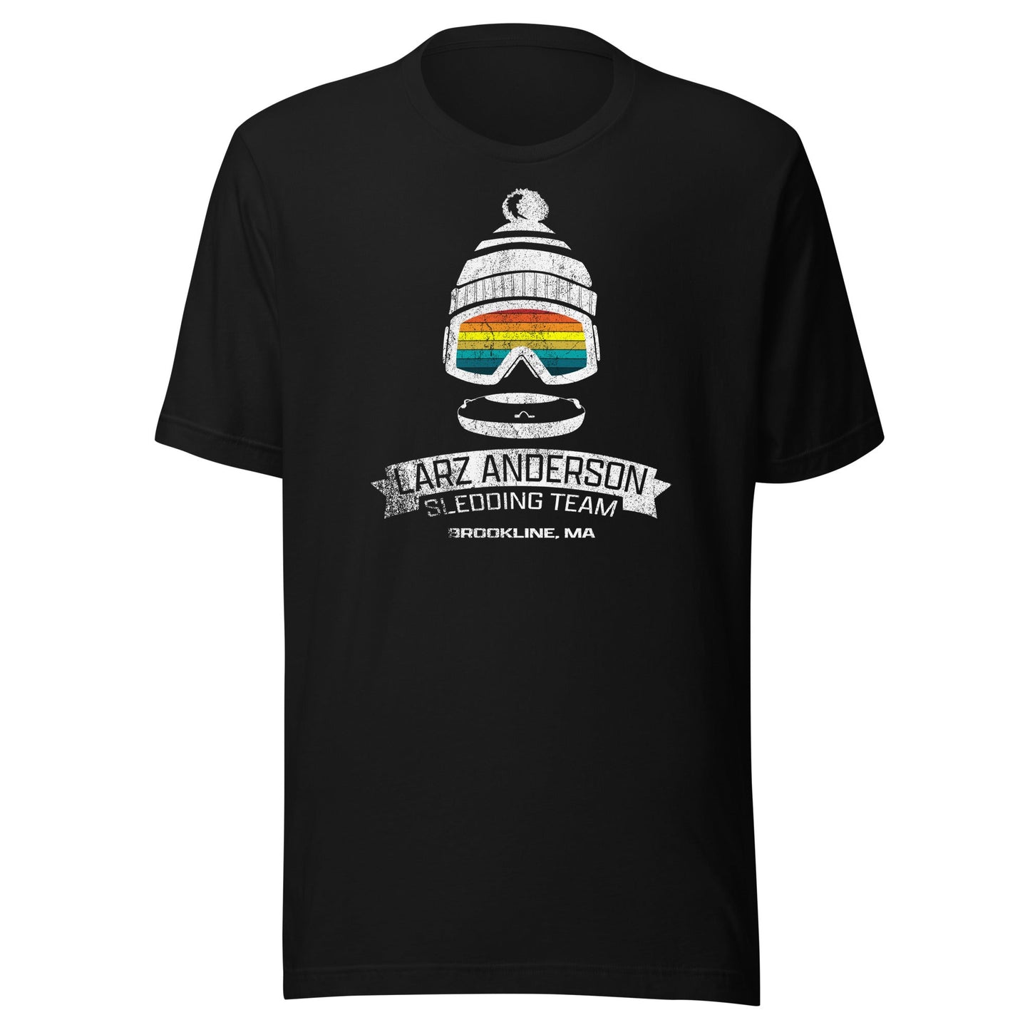 Larz Anderson Sledding T-Shirt - Brookline, MA