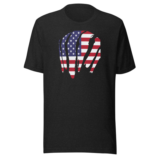 Boston Patriotic Flag T-Shirt - 4th of July | Mens & Womens Graphic Tee