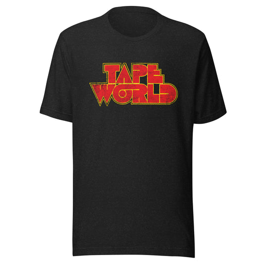 Tape World Retro T-Shirt - Vintage 80s Mens & Womens Music Store Tee