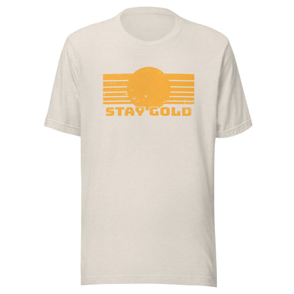 Stay Gold T-Shirt - Outsiders Classic 1980s Retro Movie Tee