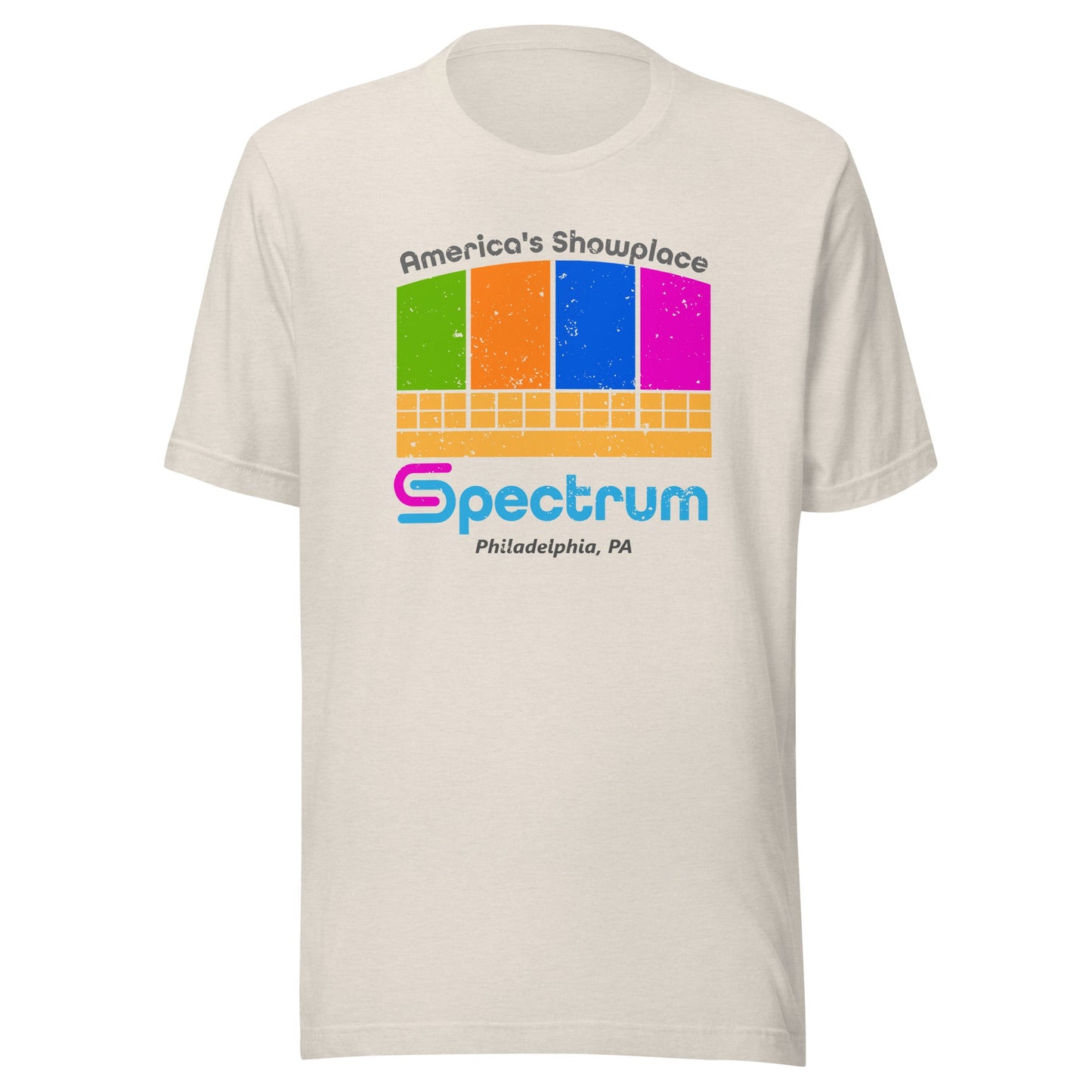 Spectrum Arena T-Shirt - Philadelphia, PA | Retro 70s Sports & Music Venue Tee