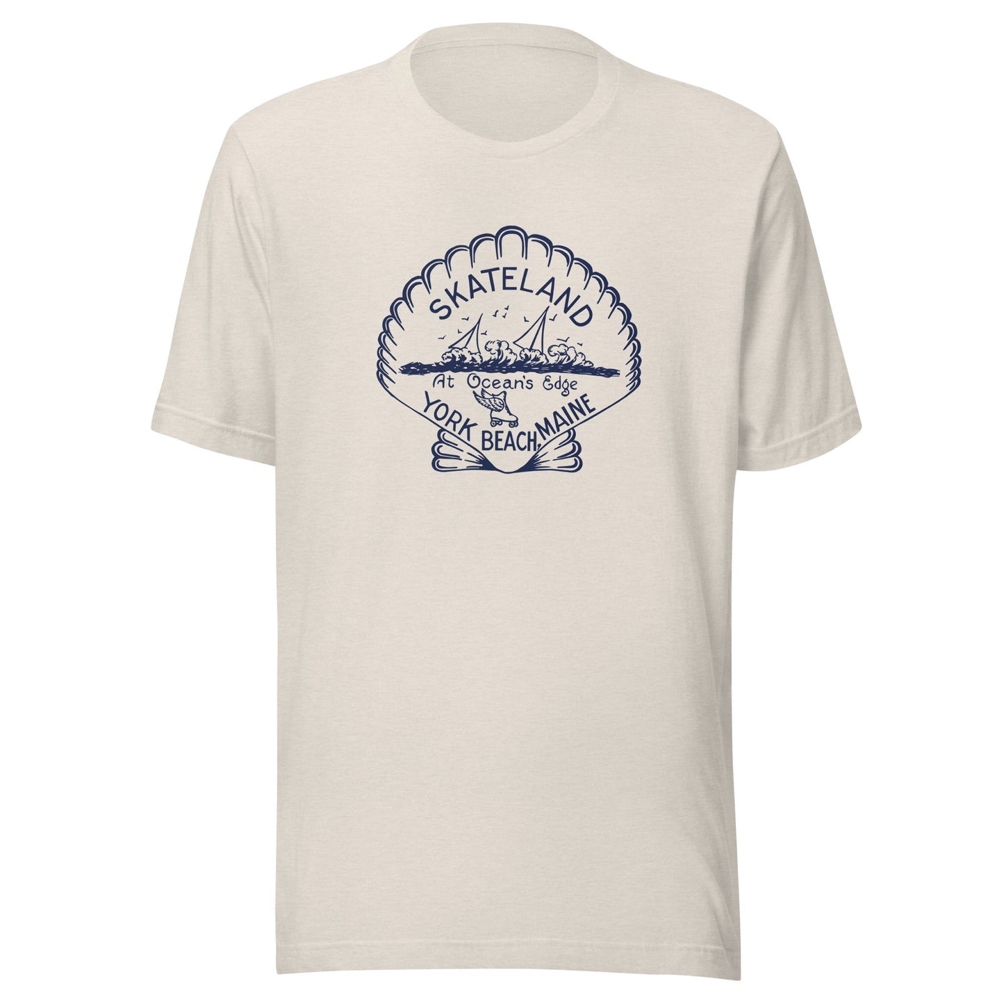 Skateland T-Shirt - York Beach, ME Oceans Edge | Retro Maine Roller Rink Tee