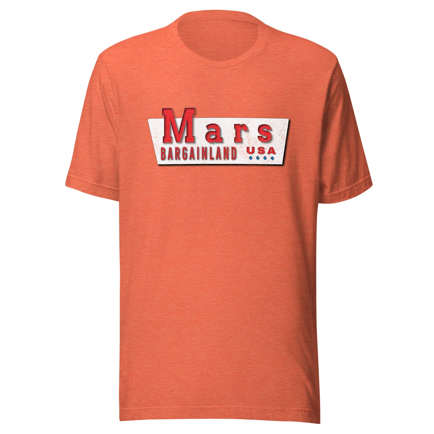 Mars Bargainland USA T-Shirt - New Bedford, MA | Vintage Mens & Womens Retro Tee