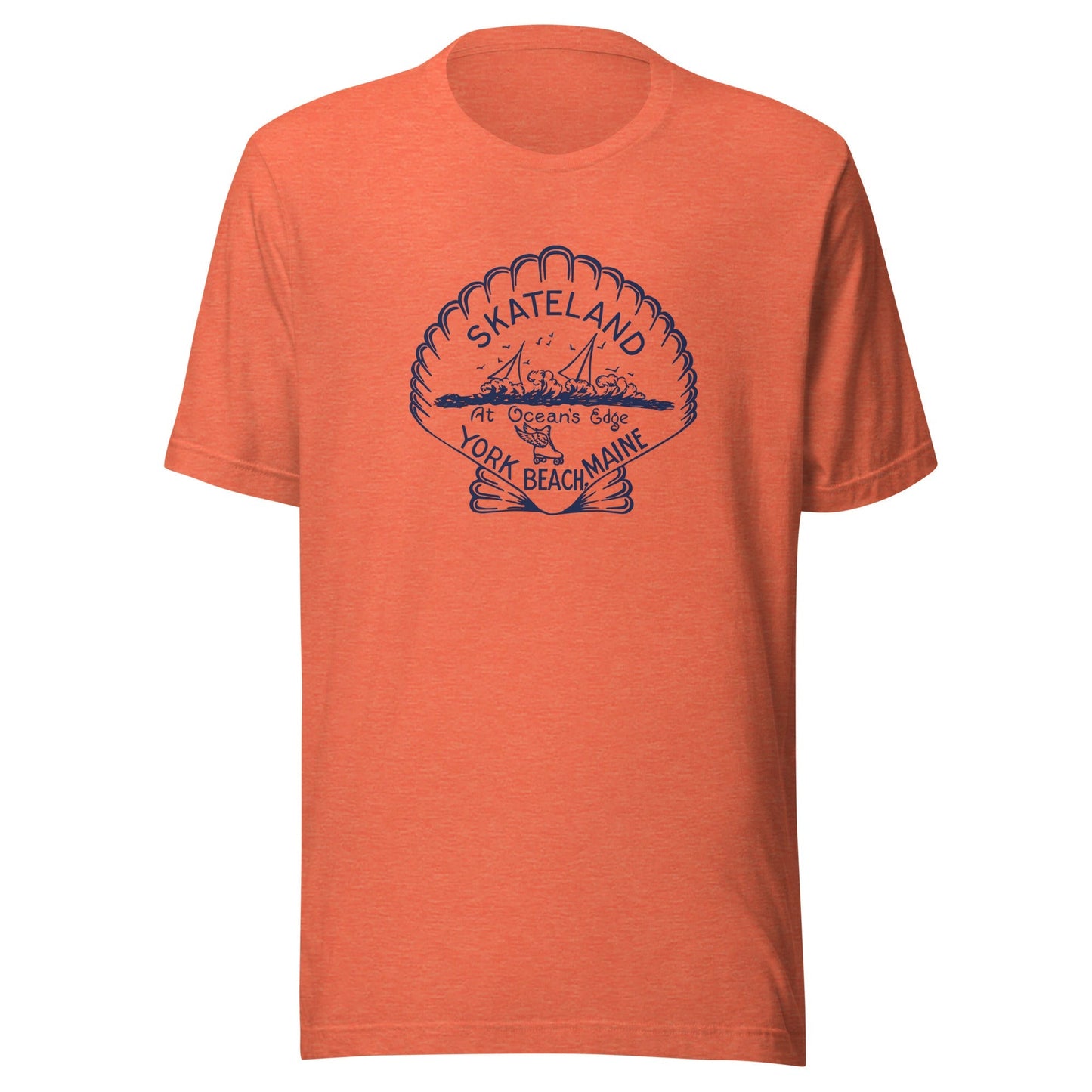Skateland T-Shirt - York Beach, ME Oceans Edge | Retro Maine Roller Rink Tee