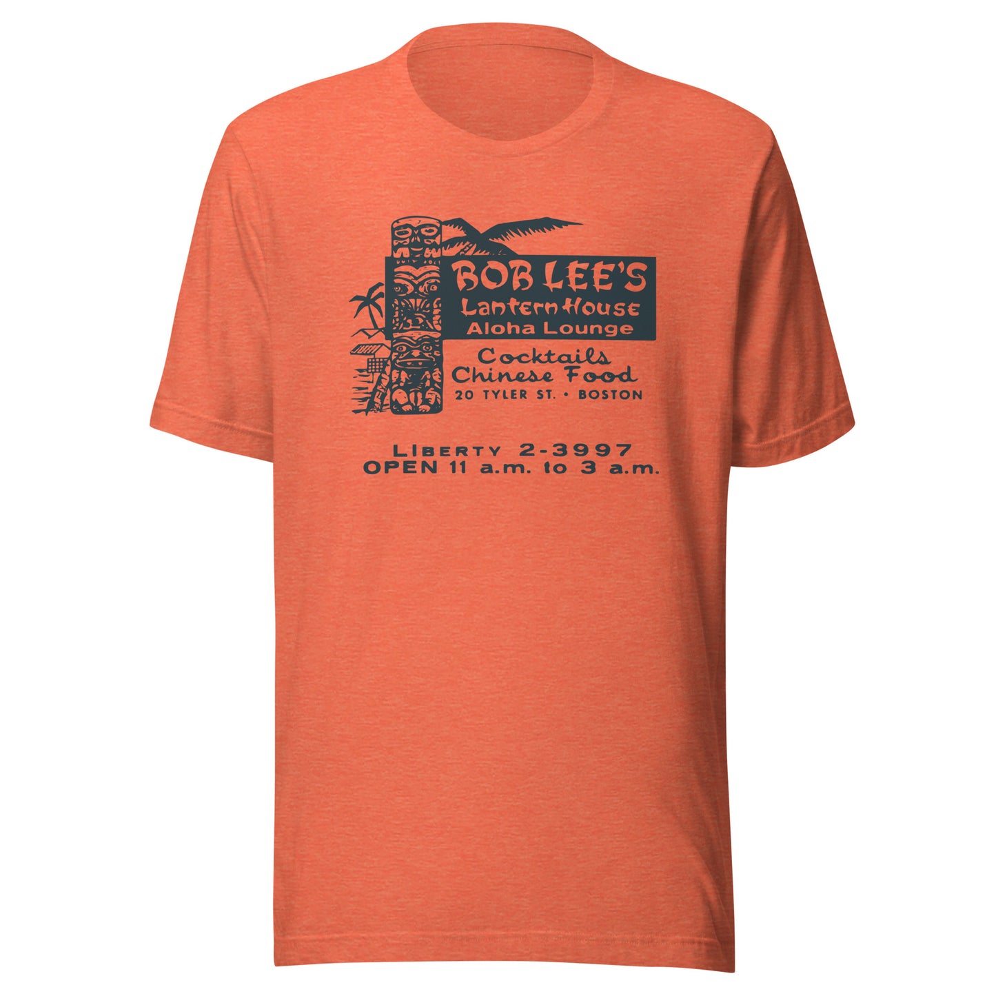 Bob Lee's Islander T-Shirt - Boston, MA | Retro Tiki Bar Lounge Tee