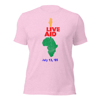 Live Aid Retro 1985 Concert T-Shirt - Men's & Women's Vintage Graphic Tee